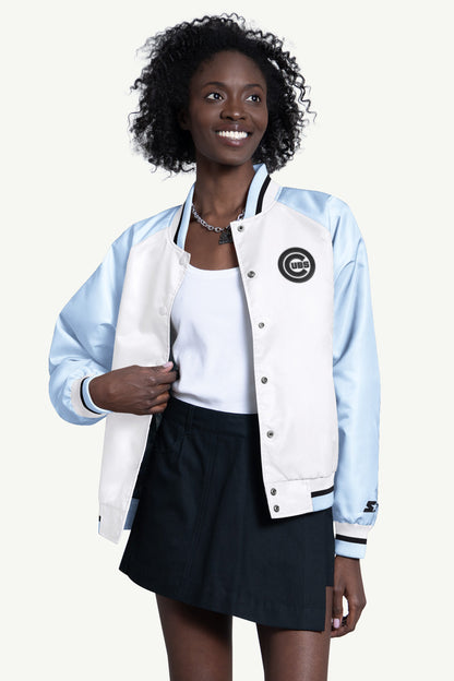WOMENS CHICAGO CUBS BLITZ VARSITY JACKET - Multi