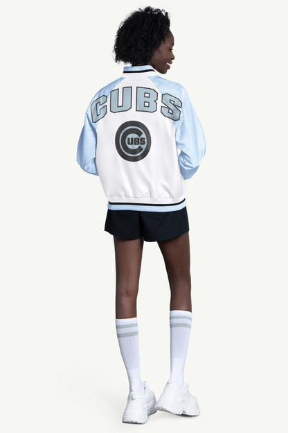 WOMENS CHICAGO CUBS BLITZ VARSITY JACKET - Multi