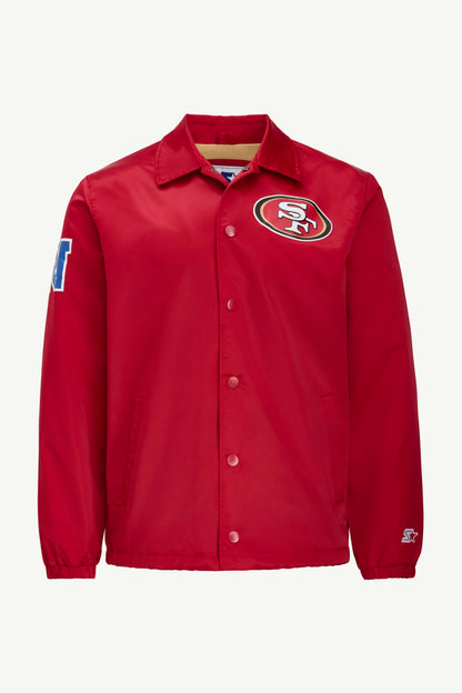 MENS SAN FRANCISCO 49ERS COACHES JACKET - Starter