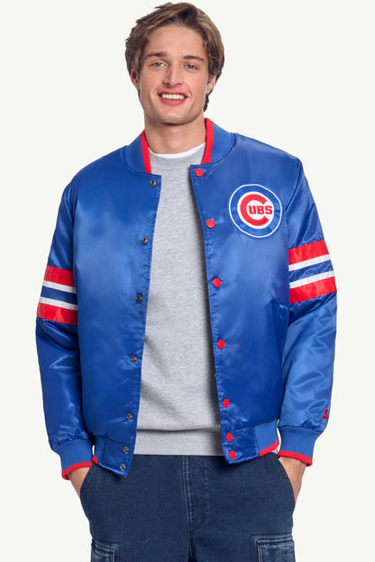 MENS CHICAGO CUBS SATIN JACKET - Starter