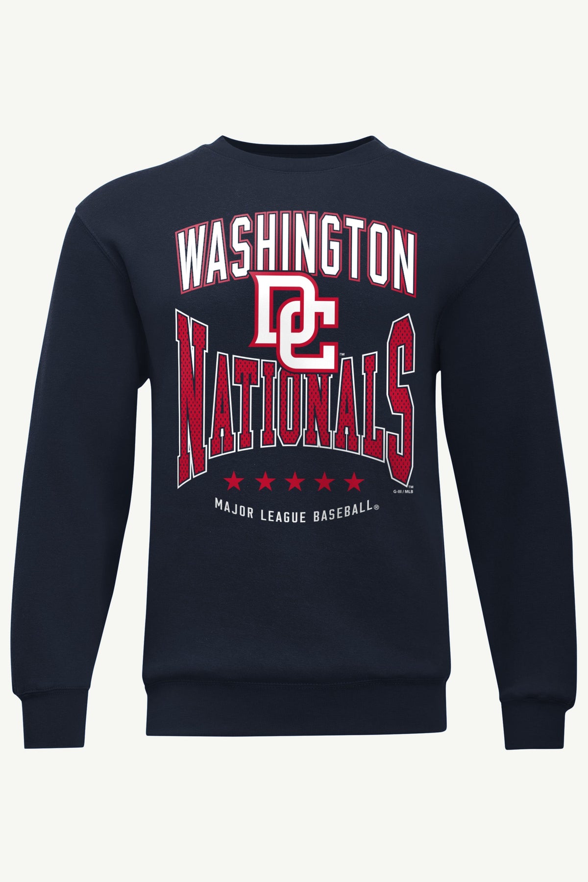MENS WASHINGTON NATIONALS CENTER SQUEEZE SWEATSHIRT - Navy