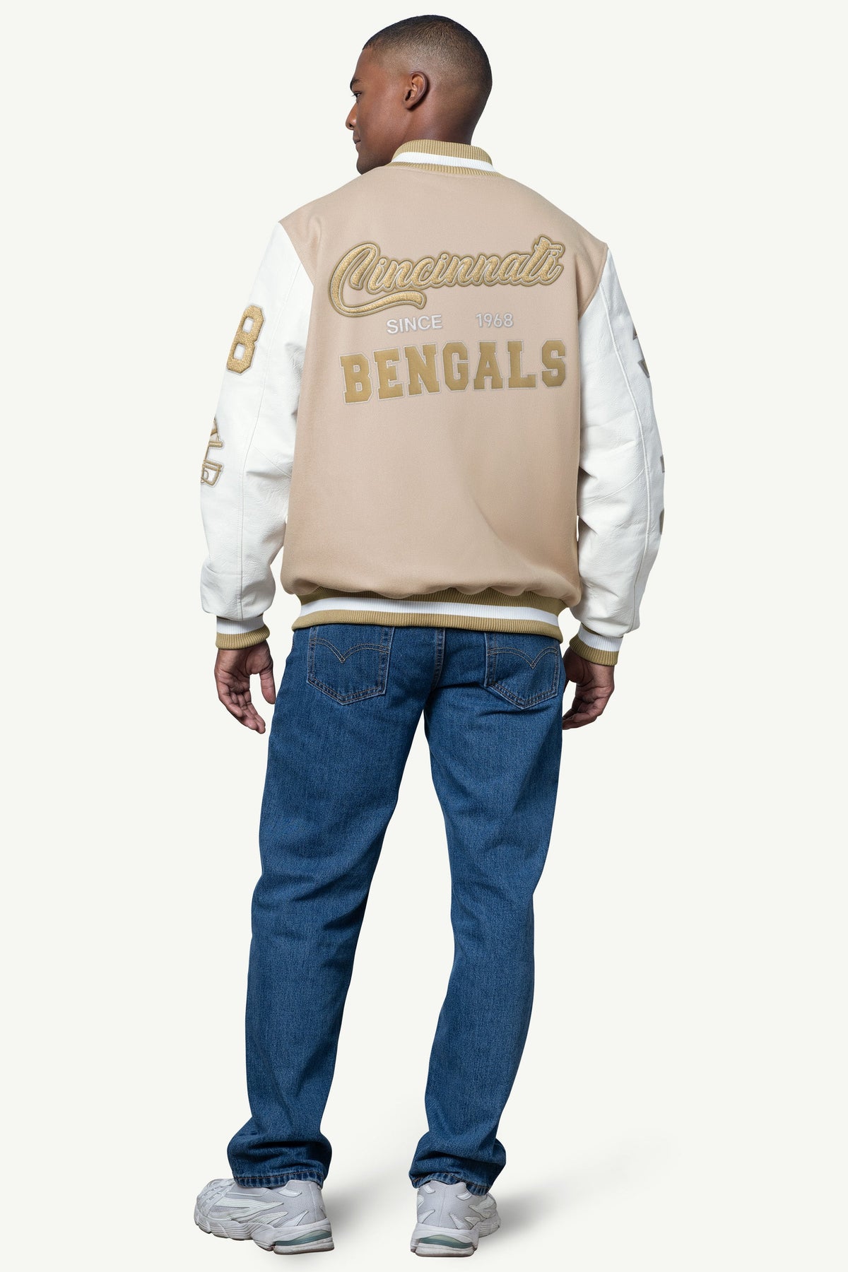 MENS CINCINNATI BENGALS VARSITY JACKET - Multi